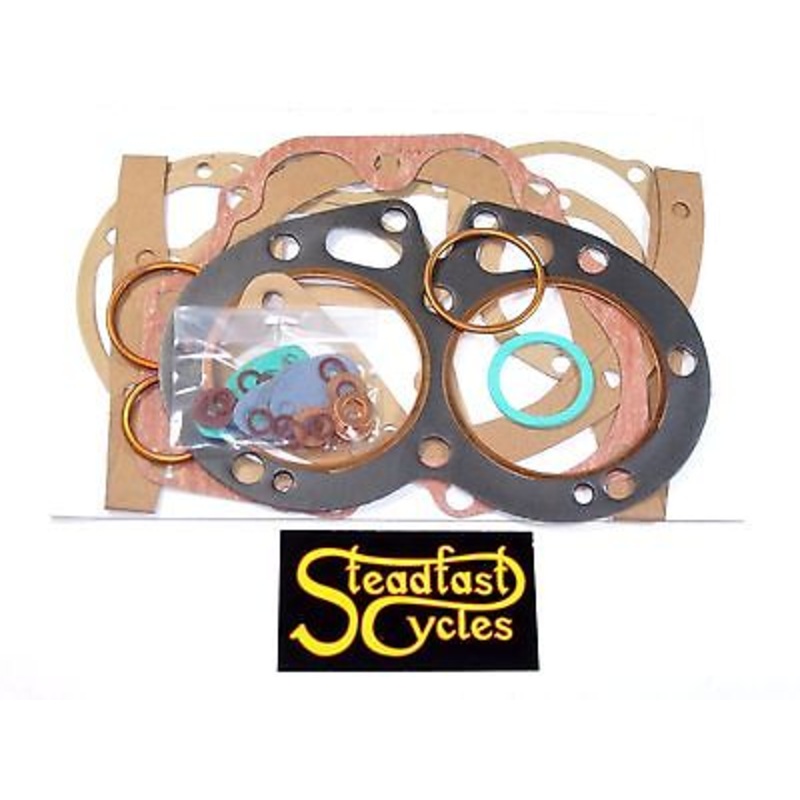 Matchless gaskets set Matchless G15 MK2 1967 & 68 Twin kit head gasket washer