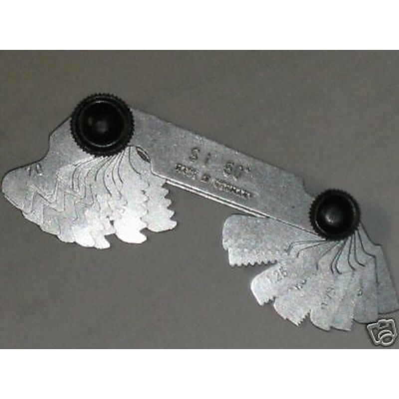 Metric Thread gauge Ducati Benelli Wards Riverside BMW screw pitch gage