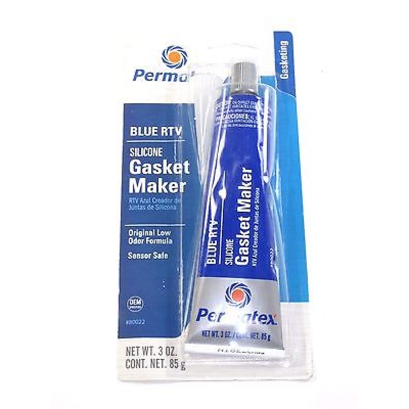 Moto Seal Gasket Maker Blue low Odor 3oz Permatex 80022 RTV Silicone Engine