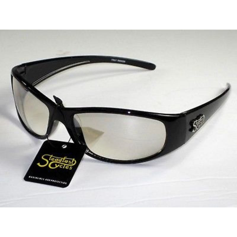 Motorcycle night glasses clear lenses Steadfast Cycles sunglasses sun glasses