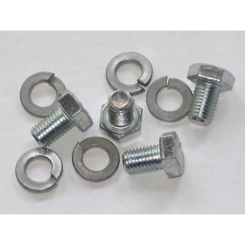 Muffler bolt set S26-3 F929 Triumph T120 TR6 21-0263 82-0929 bolts washers CEI