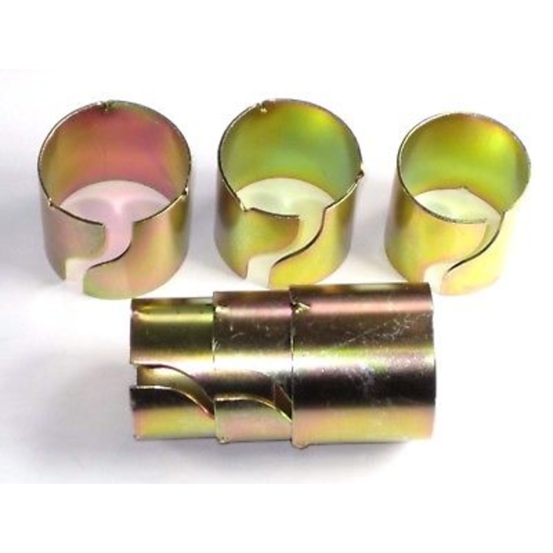 Muffler reducers exhaust shims adapters 1 1/2 – 1 3/4 1.5 to 1.75 Triumph BSA