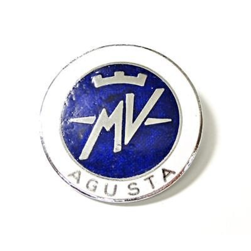 MV Agusta lapel pin Motorcycle large  hat badge Italian Race Bike