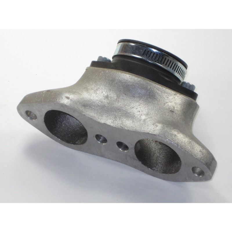 Norton Commando 2-1 intake Manifold Mikuni VM30 32 34mm spigot mounted