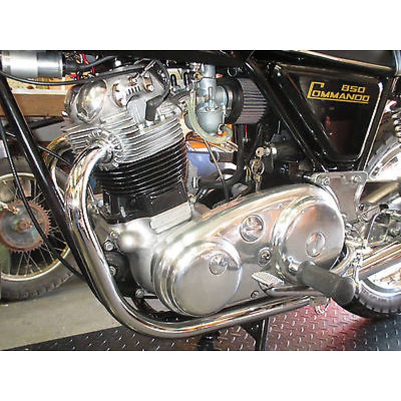 NORTON Commando Roadster exhaust pipes UK Made 1970-74 750 06-3375/6