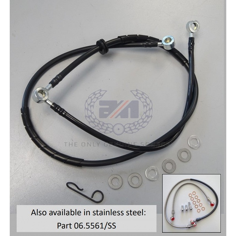 Norton Commando rocker top end oiler oil feed pipe 06-5561 06-5052 68 to 75