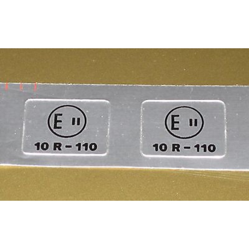 Norton E 10 R-110  logo motorcycle decal peel and stick vintage decals