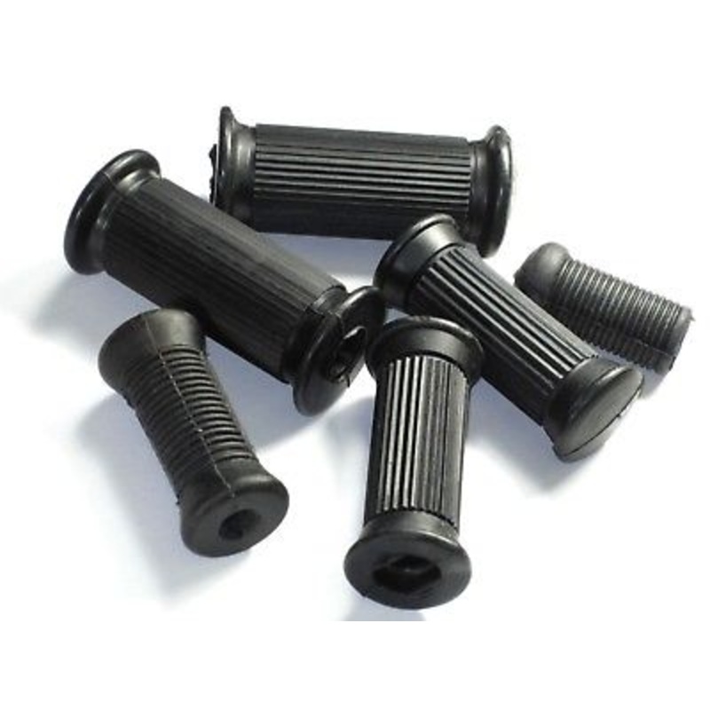 NORTON rubbers set 1963-74 twins Atlas Commando footrest rubber kit foot rest
