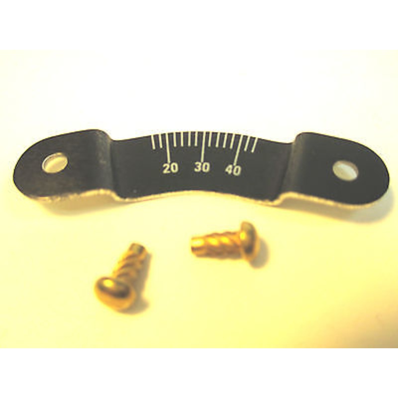 Norton Timing Indicator plate and rivets Commando MK2 MK3 06-0763 06-0663