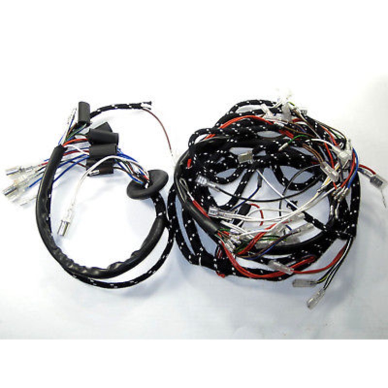 Norton wire harness Commando 1970 71 72 73 74 complete UK Made Cloth