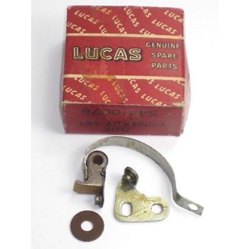 NOS Lucas points set of 2 54410078 Ariel twin Leader Triumph BSA Matchless