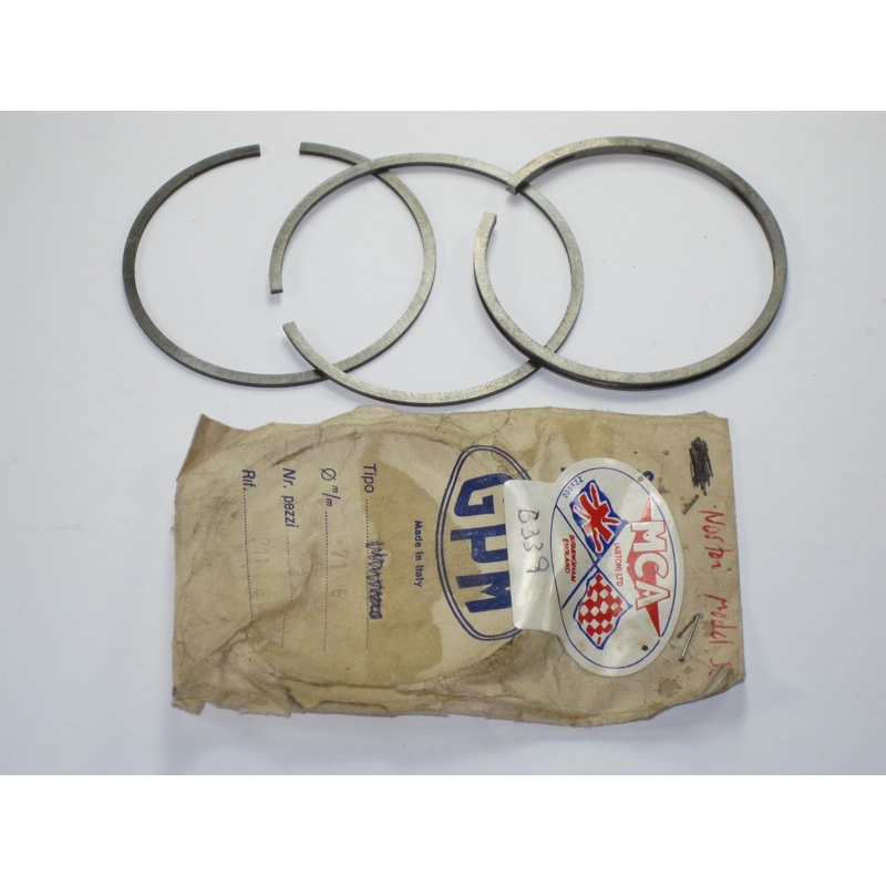 Piston rings Norton Model 50 plus .020 over 71.5 mm