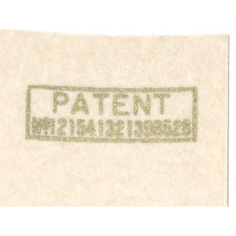 Patent No 121541321396528 Classic Triumph decal vinyl peel and stick gold