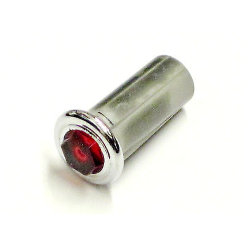 Pilot light red prism indicator Lucas 38189 Triumph Norton BSA Warning lens 99.0568