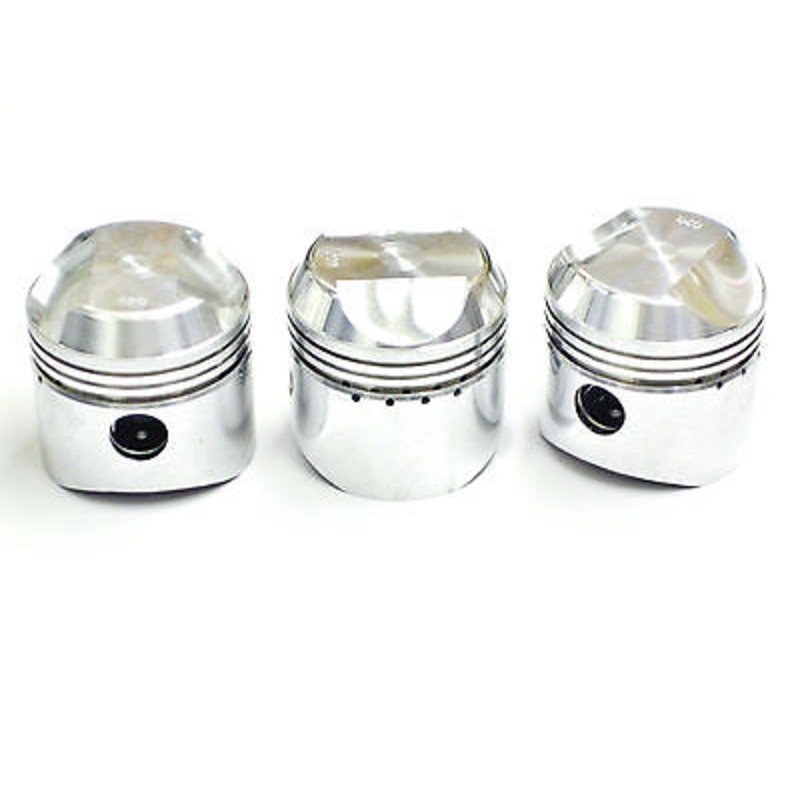 Piston Set Standard STD pistons 3 cylinder triple Triumph BSA T150 T160 Trident