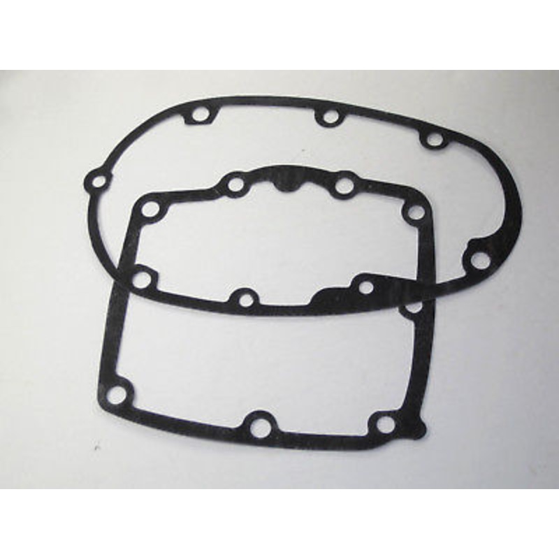 Pre-unit inner and outer gearbox cover gaskets Triumph 650 500 trans gasket pair kit