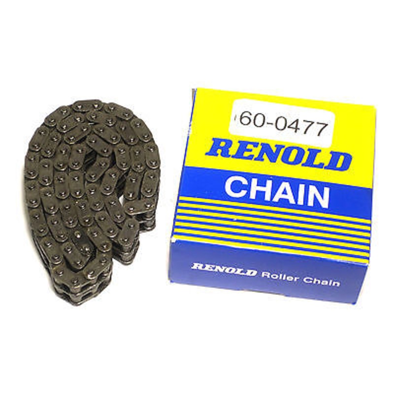 Primary chain 84 link Renold Triumph T120 650 duplex 2 row 60-0477 Tiger Trophy