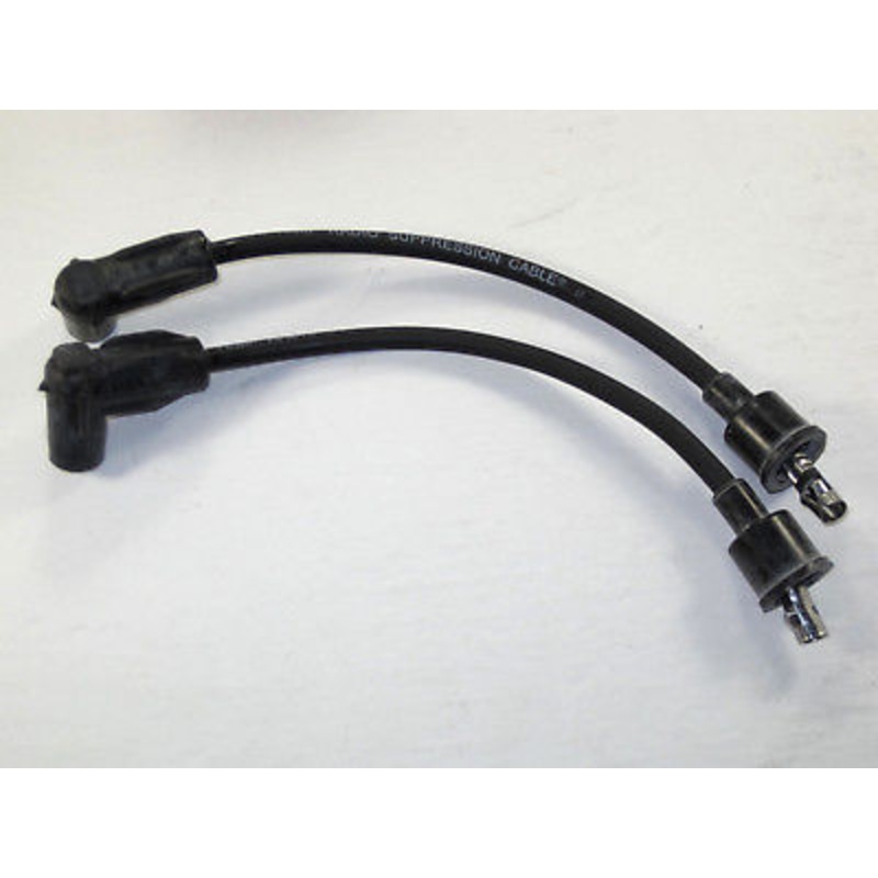 Resistive 7mm Spark plug wires 10 Norton Lucas 54956466 D2207 Black resistor