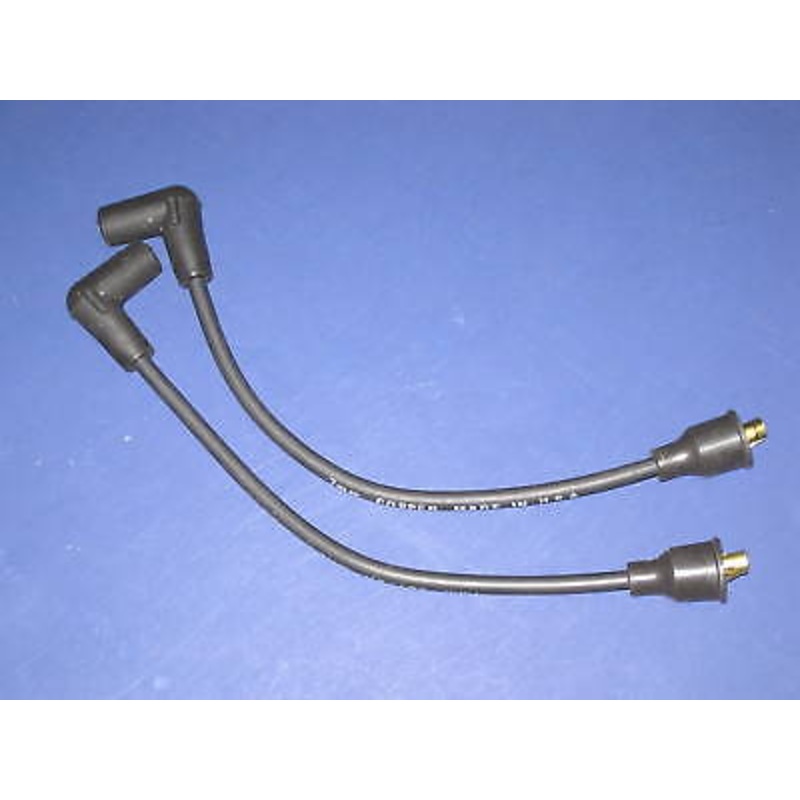 Resistive 7mm Spark plug wires 10 Triumph Lucas 54956466 D2207 Black resistor