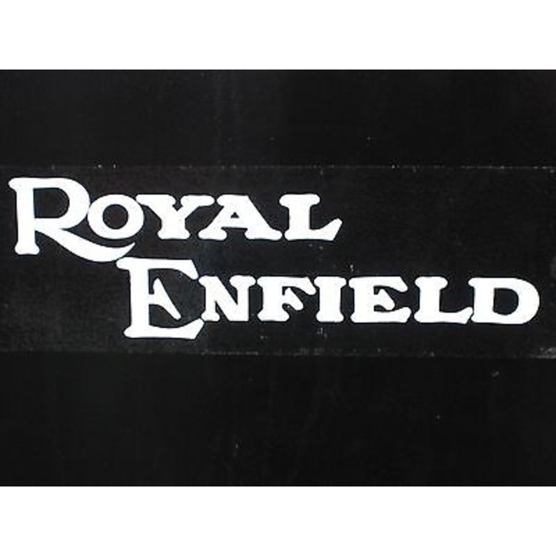 Royal Enfield decal sticker large logo rear truck window Classic motorcycle