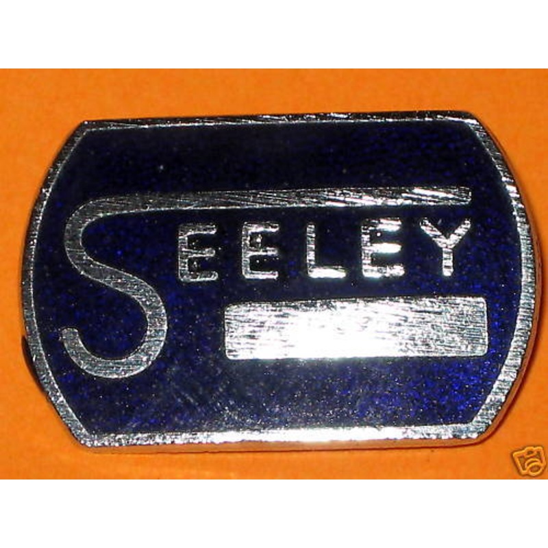Seeley racing lapel pin hat badge cafe racer Norton BSA