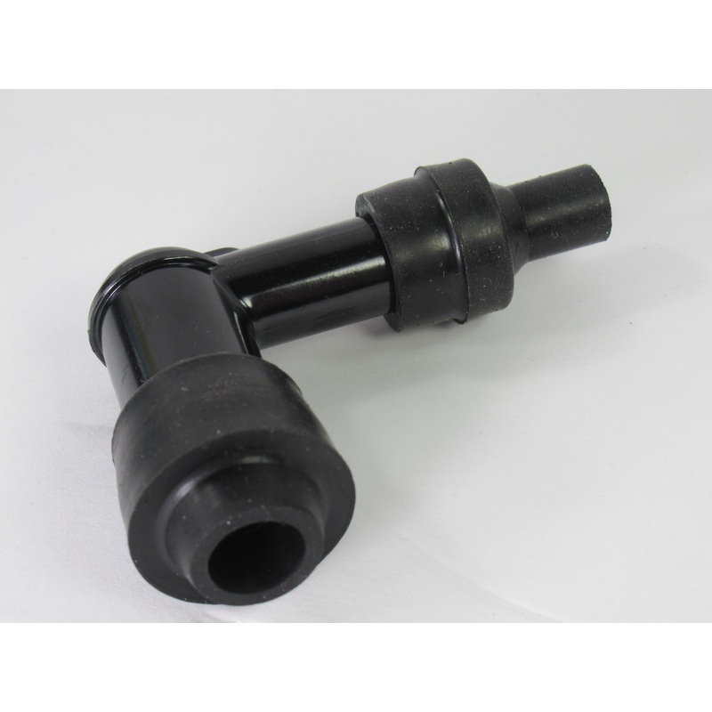 Spark plug boot 5000 ohms ohm caps Triumph BSA resistive cap black