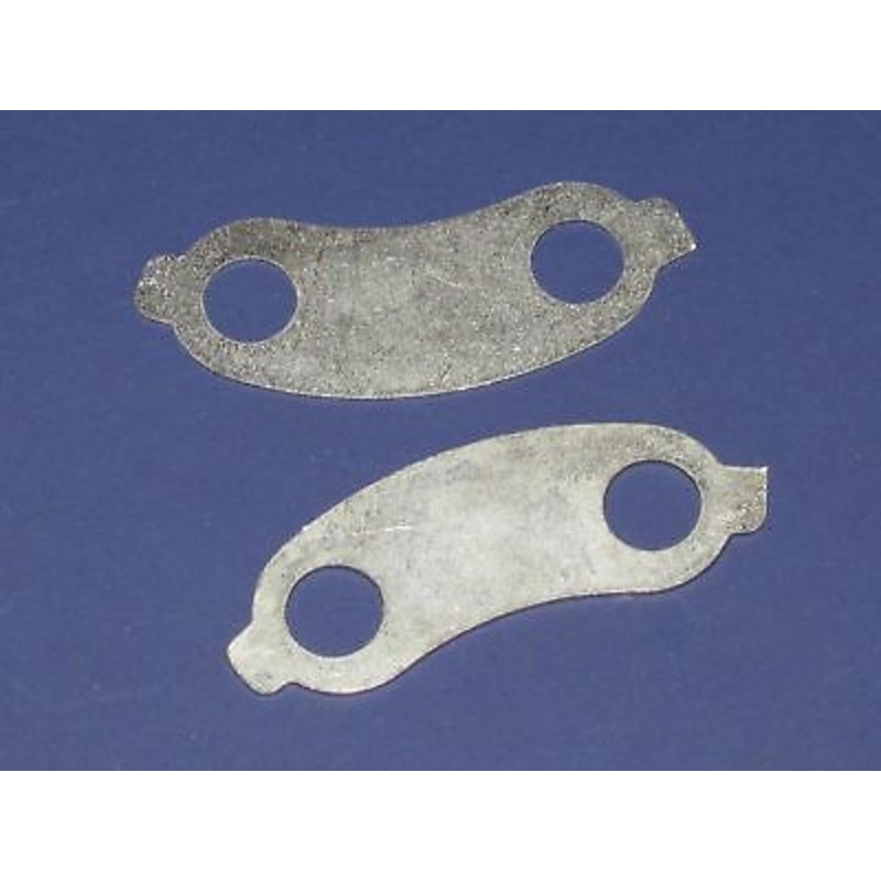 2 TAB WASHERs rear drum Triumph pre-unit 1950 – 62 500 650 37-0063