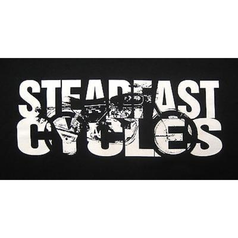 Steadfast Cycles Commando 750 XXL black Shirt tshirt Motorcycle 2XL
