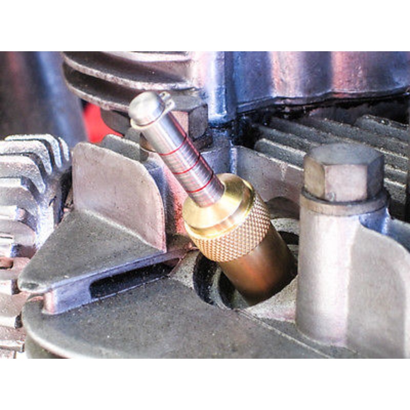 Steadfast Cycles TDC Top Dead Center Tool 14mm spark plug Triumph Norton BSA