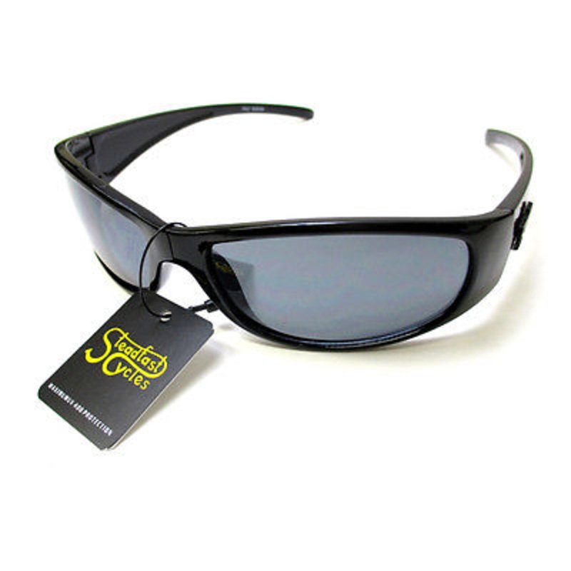 Sunglasses dark tinted day motorcycle riding glasses Steadfast Cycles