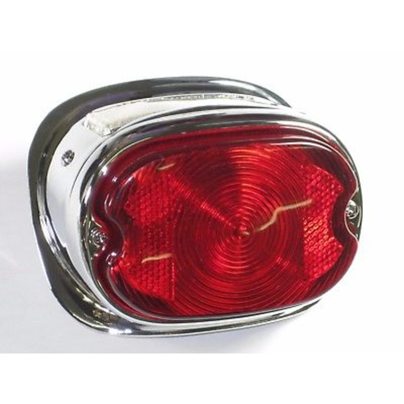 Tail light assembly complete Triumph chopper bobber hardly 1955 to 72 # 68010-64B
