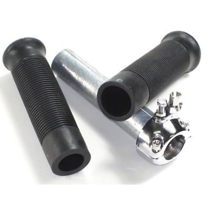 Throttle 1 single cable Jackhammer grips motorcycle 1 inch bars set 56500-79