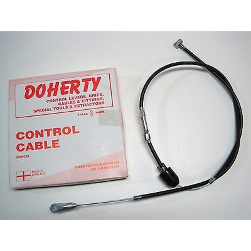 Throttle Cable Doherty 20 Triumph T140E Bing Carb Bonneville 1981-1985 60-7489 *
