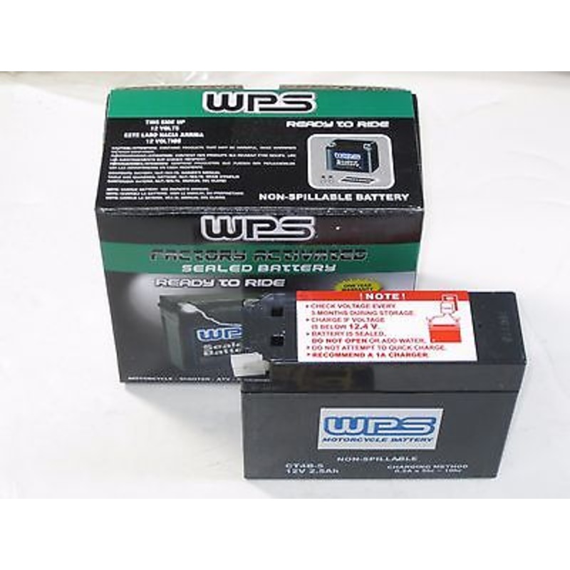 Tiny miniature 12v battery for motorcycle chopper bobber sealed 12 volt