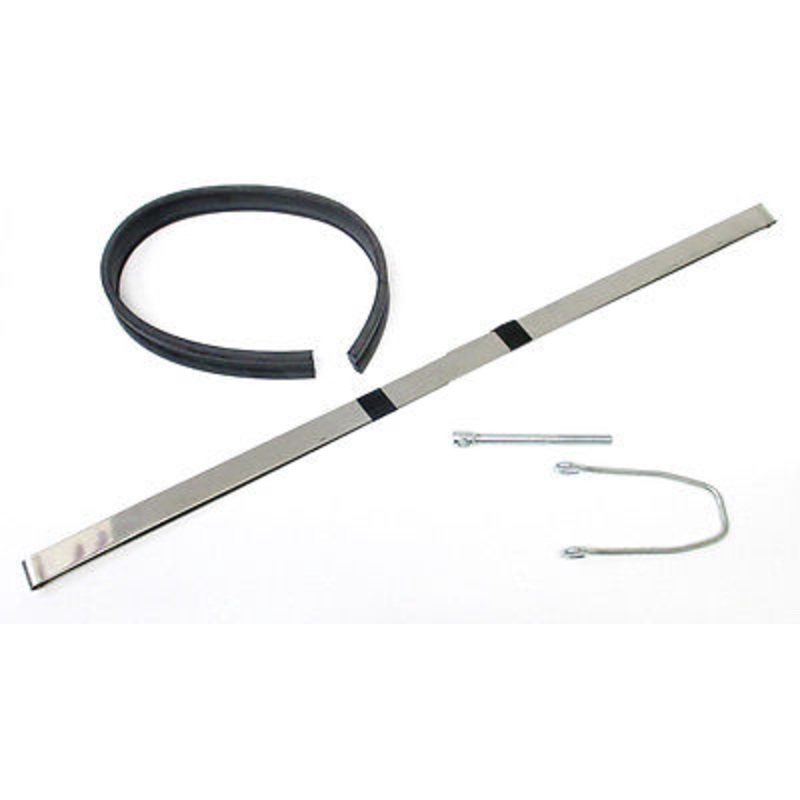 Pre-Unit TRIUMPH 60 61 62 Gas tank rubber kit mounting strap set mount 650 500