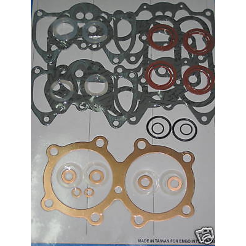Top end gasket kit Triumph 650 T120 TR6 9 bolt copper head 1963 to 1972
