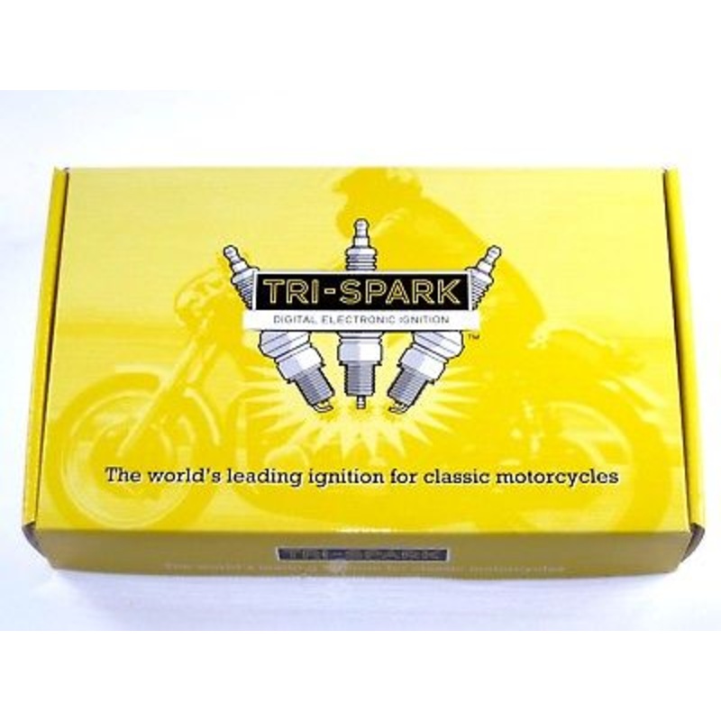 Tri-Spark Digital Electronic Ignition Triumph 500 650 750 twins Clock-wise