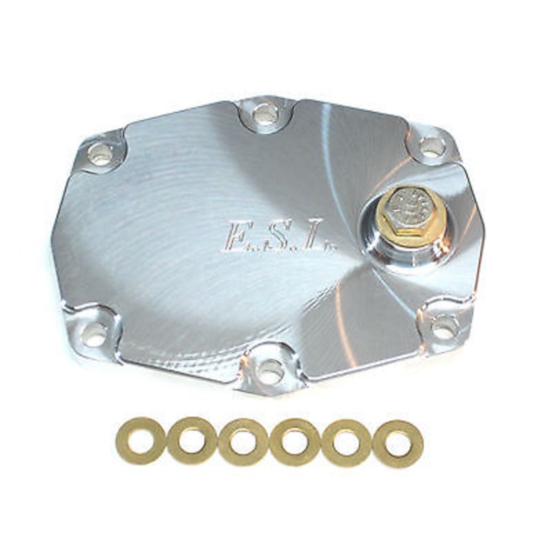 Trident Sump plate Triumph T150 T160 BSA A75 70-6580 drain plug cover