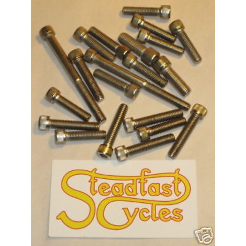 Triumph 650 Allen screw kit 63 64 65 66 67 68 Stainless Steel screws set CEI 26