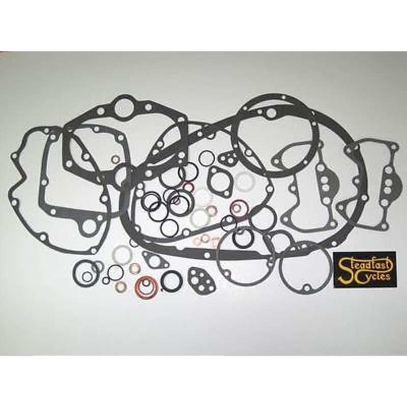 Triumph 650 complete gasket kit gaskets set Made in the USA unit 1963 to 1970