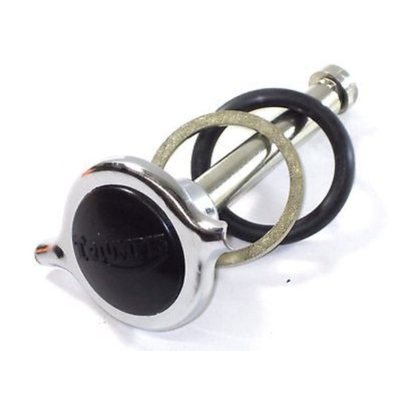 Triumph BSA beading holder gas oif tank MOUNT trim piece complete 83-3318A