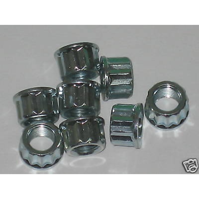 Triumph BSA Cylinder Base Nuts 12 Point 21-0692 A50 A65 24 TPI 1969-72 TR6 T120