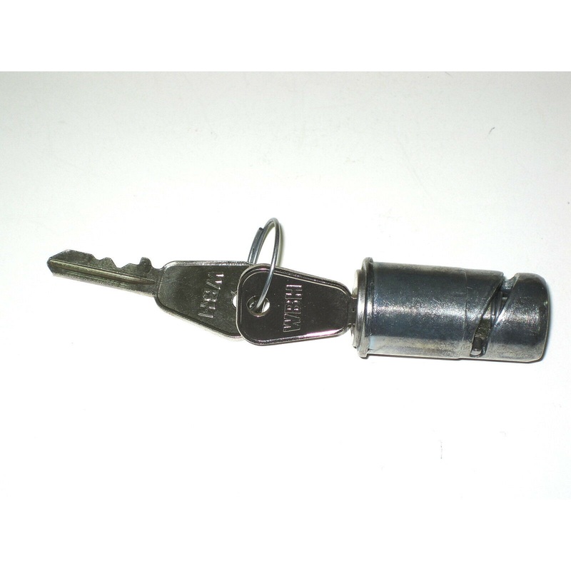 Steering Lock Tumbler and Keys 82-6738 Triumph T140 w key
