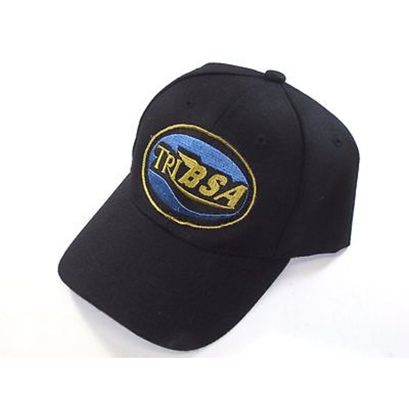 Triumph BSA TRIBSA hat vintage motorcycle baseball ball cap adjustable CafeRacer