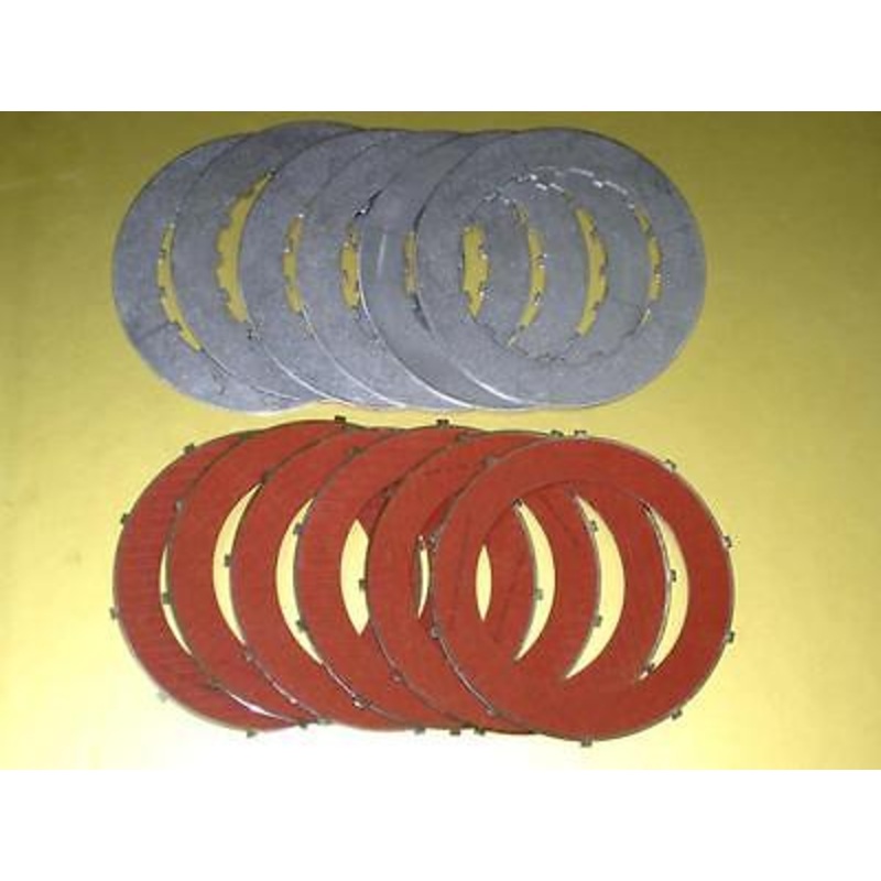 Triumph BSA USA Made clutch plates 6 friction 6 steel 500 650 750 drive set