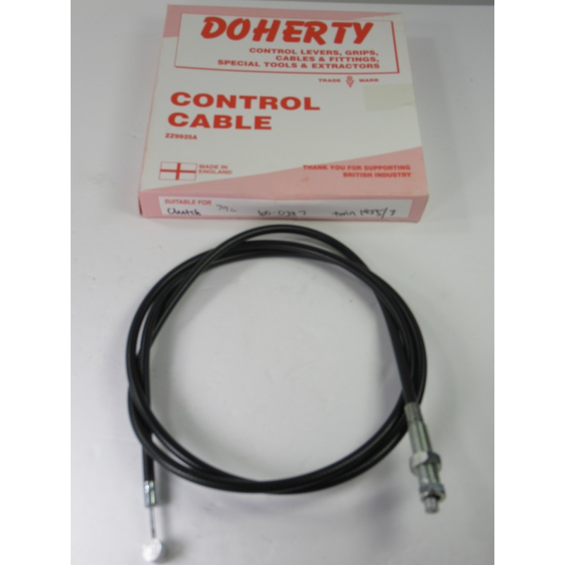 Triumph clutch cable pre-unit 1954 55 56 57 slick shift  swing arm models 51