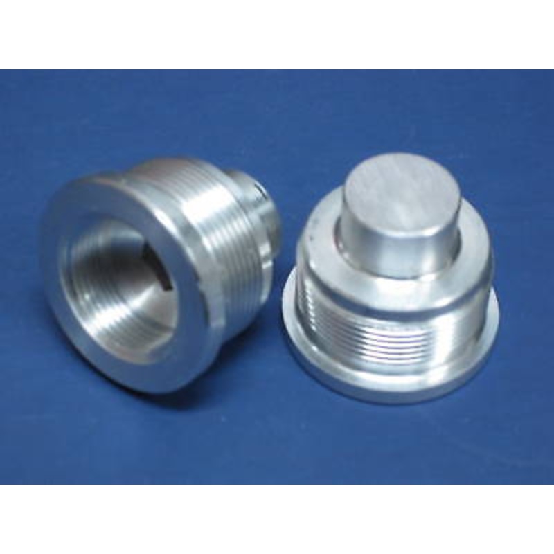 Triumph fork top nuts tube bolts all 1971 & up caps 97-4387 aluminum cap set