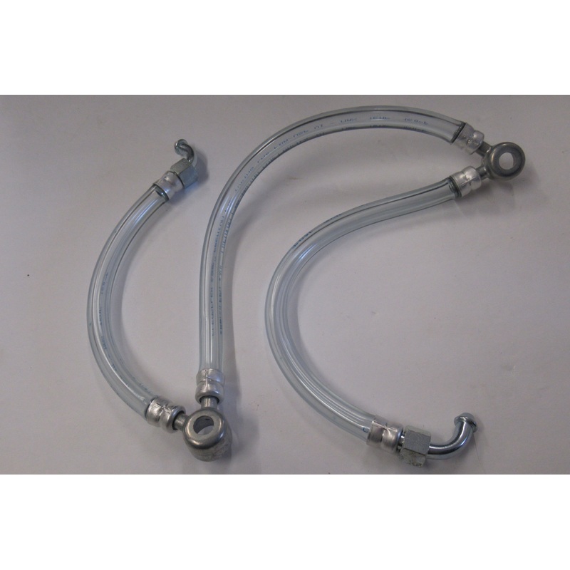 Triumph fuel line assembly 650 twin carb Monoblock 1963 64 65 66 & 67 T120 Bonny