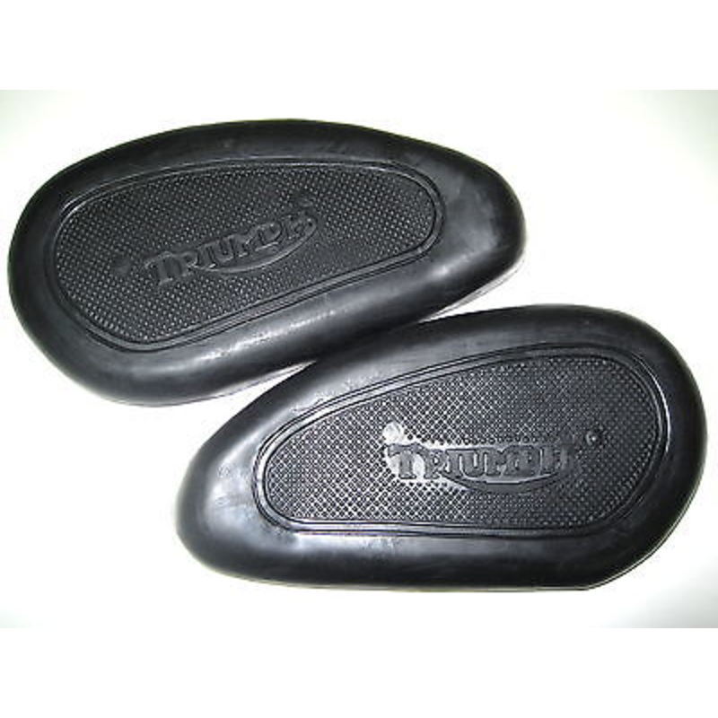 Triumph Gas Tank KneePad Rubber set 1949-63 kneepads pads 82-2551 82-2552