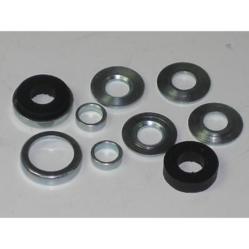 TRIUMPH handlebar p-clamp mounting mount kit bars p clamp rubber set Bonneville